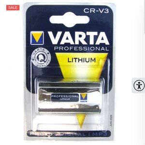 Varta Photo Lithium 3V, CRV3 Batteries